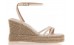 Sante off white πλατφόρμα με λουράκια 23-143 Πλατφόρμες